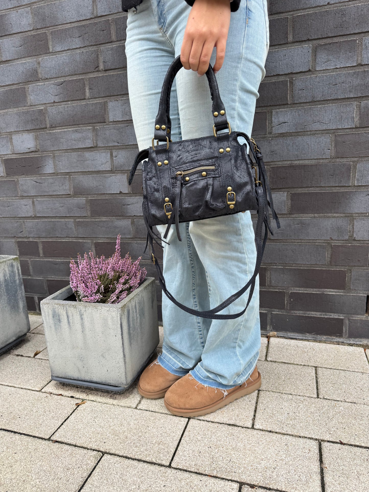 City Bag CLARA | Größe S | schwarz