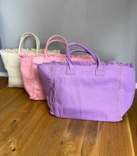 Sommerliche Canvas-Tasche