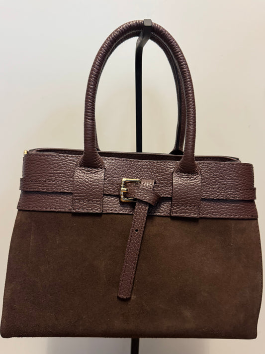 Handtasche LOUISE | Größe S | braun