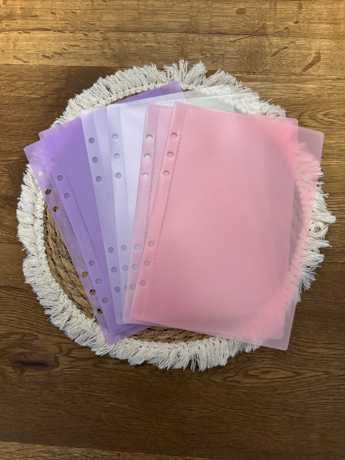 Hüllen für A5 Binder | ohne Zipper | verschiedene Farben