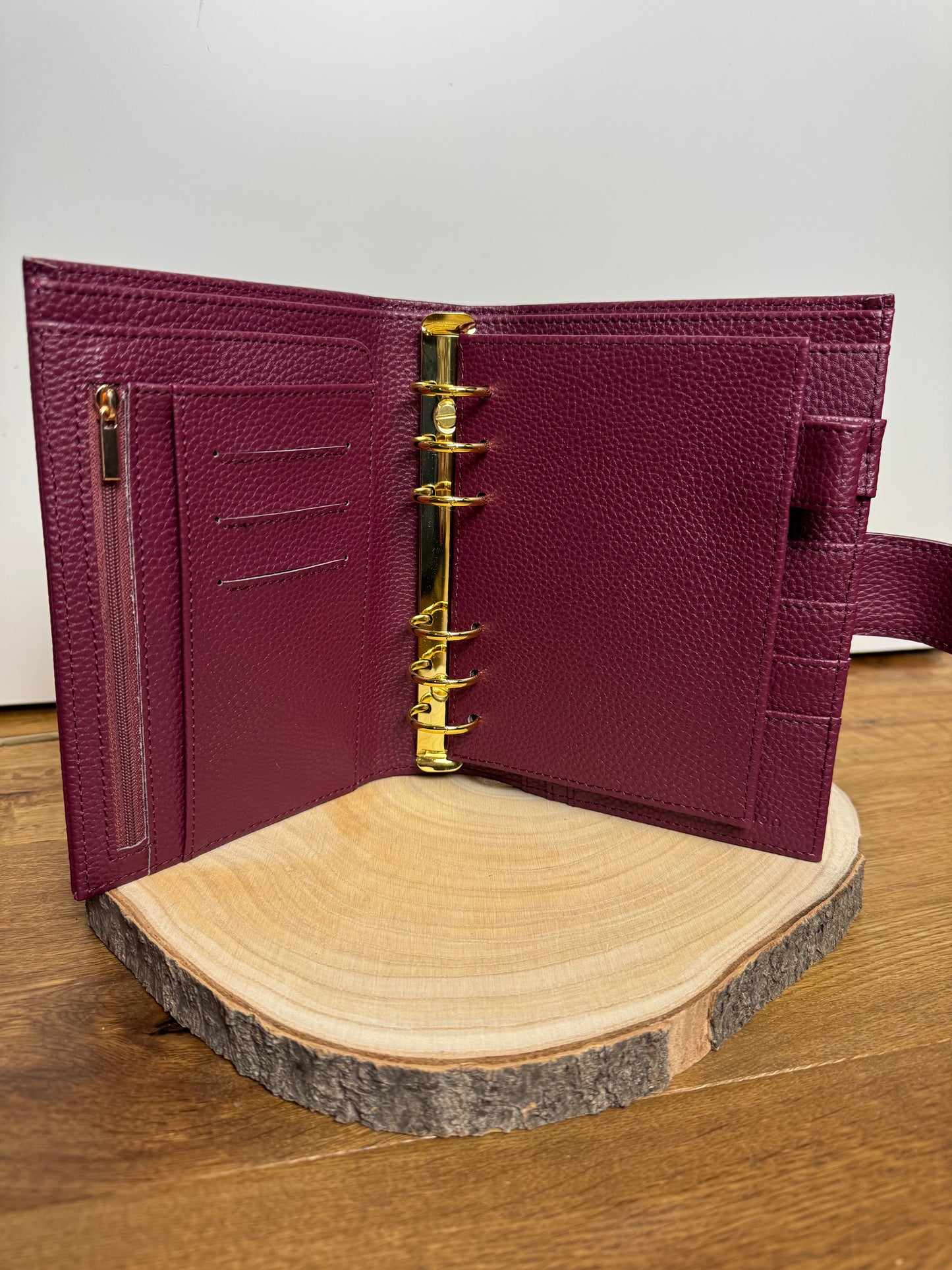 A6 Premium Budget Binder | goldene Details
