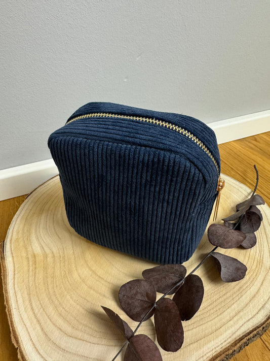Kosmetiktasche Cord | Größe S | verschiedene Farben