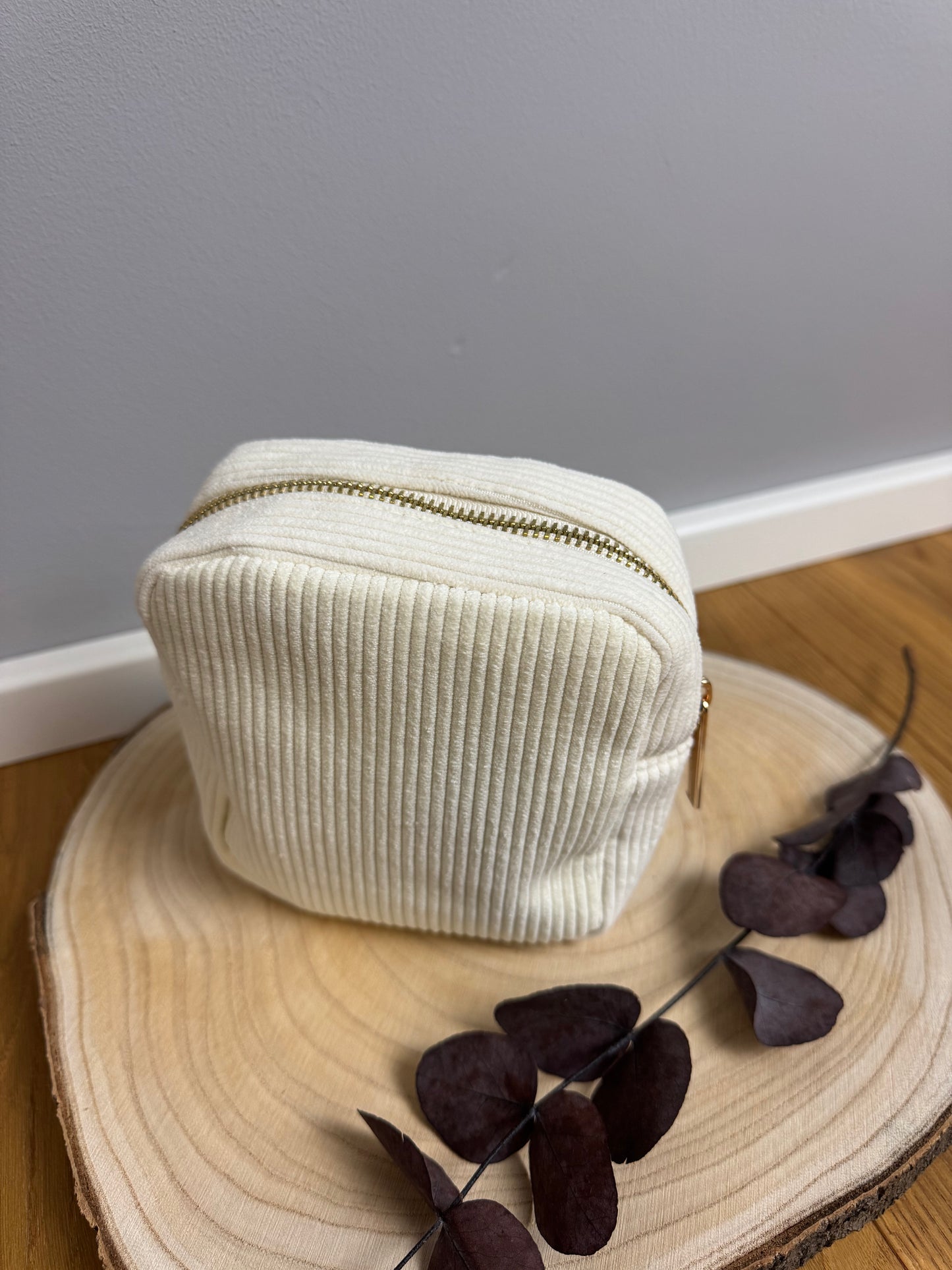 Kosmetiktasche Cord | Größe S | verschiedene Farben