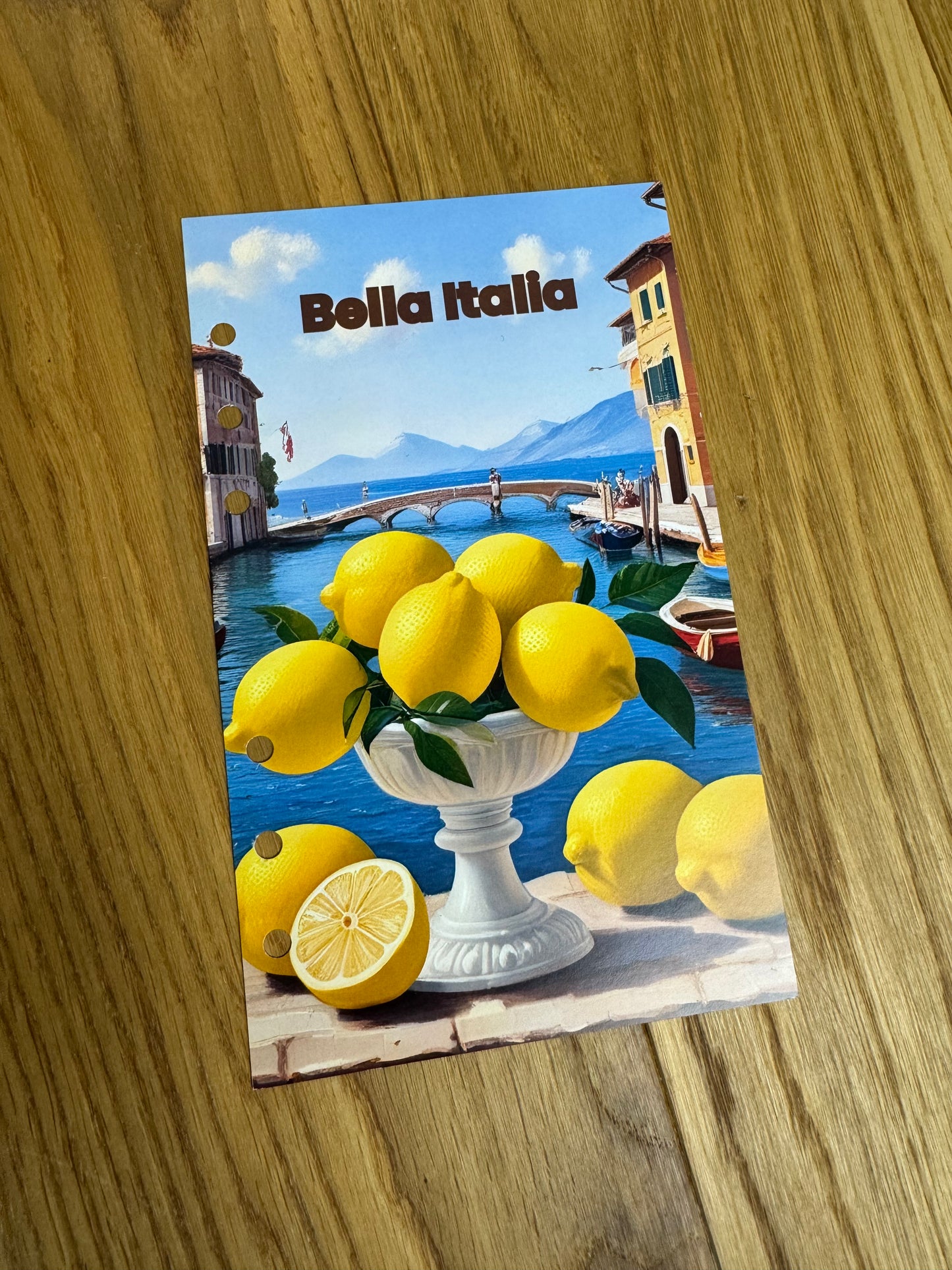 Sparchallenge „Bella Italia“ | zum Abheften für A6 Binder | Rubbeln, Lose, Abstreichen & Würfeln