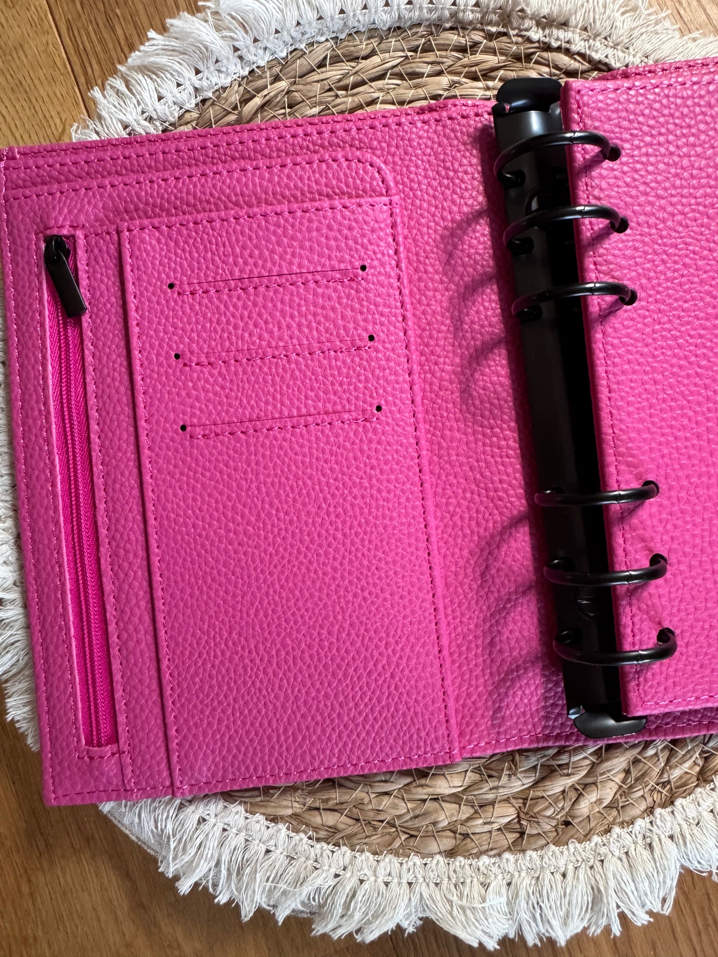 A6 Premium Budget Binder | schwarze Details