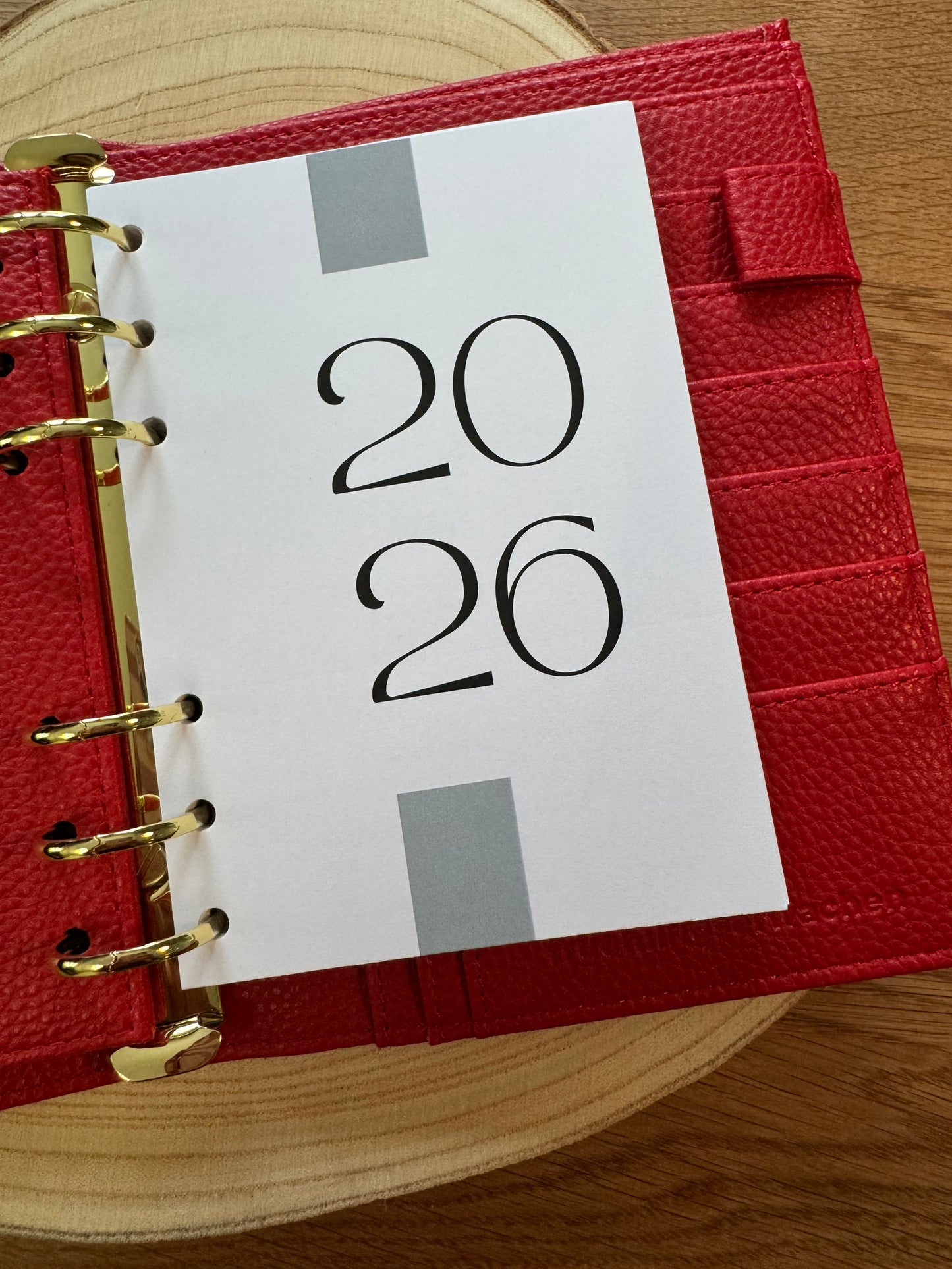 Kalender Einlagen 2026 | A5 & A6 | gelocht
