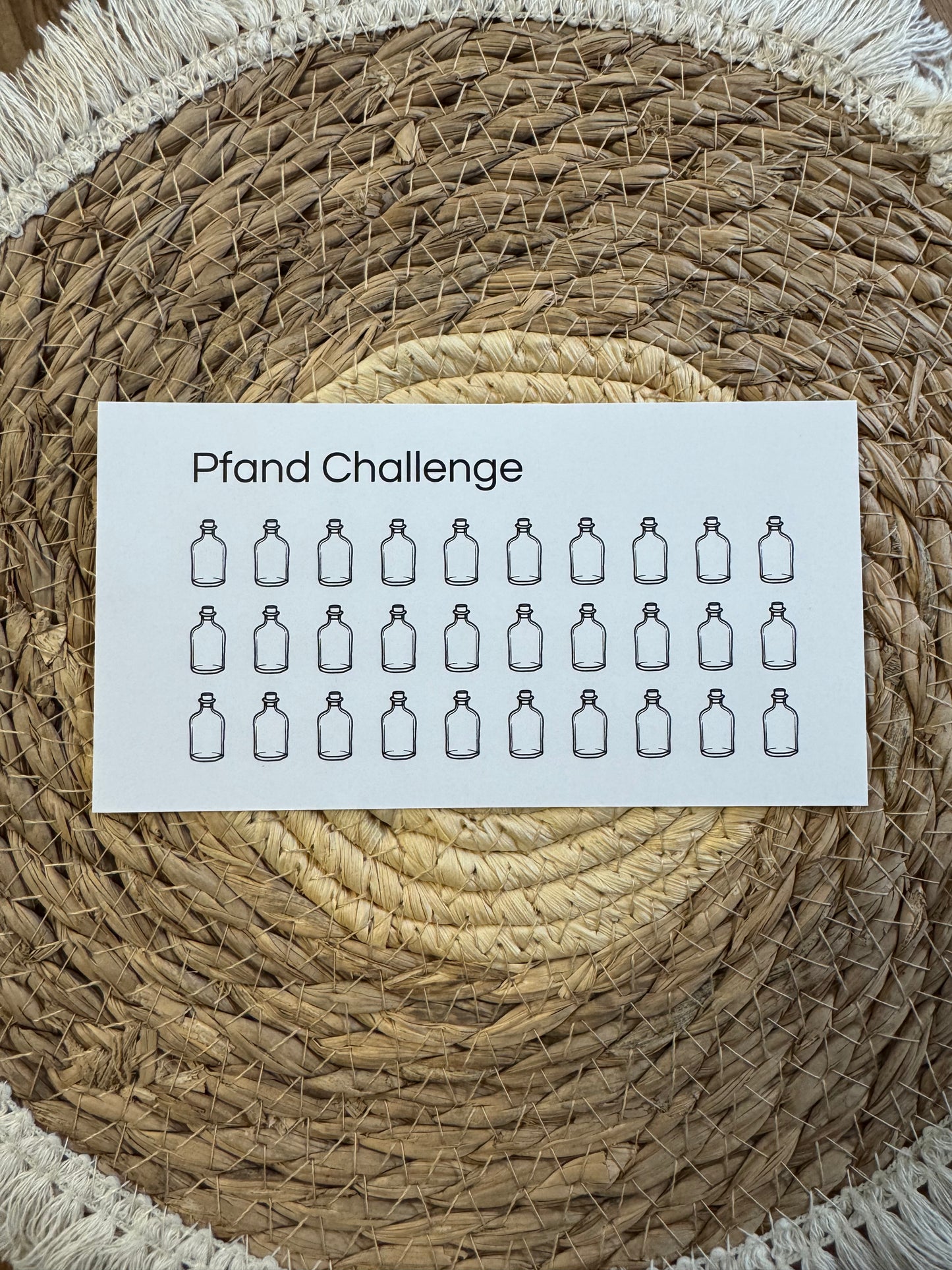 Pfand Challenge | NEUES DESIGN | mit Tracker