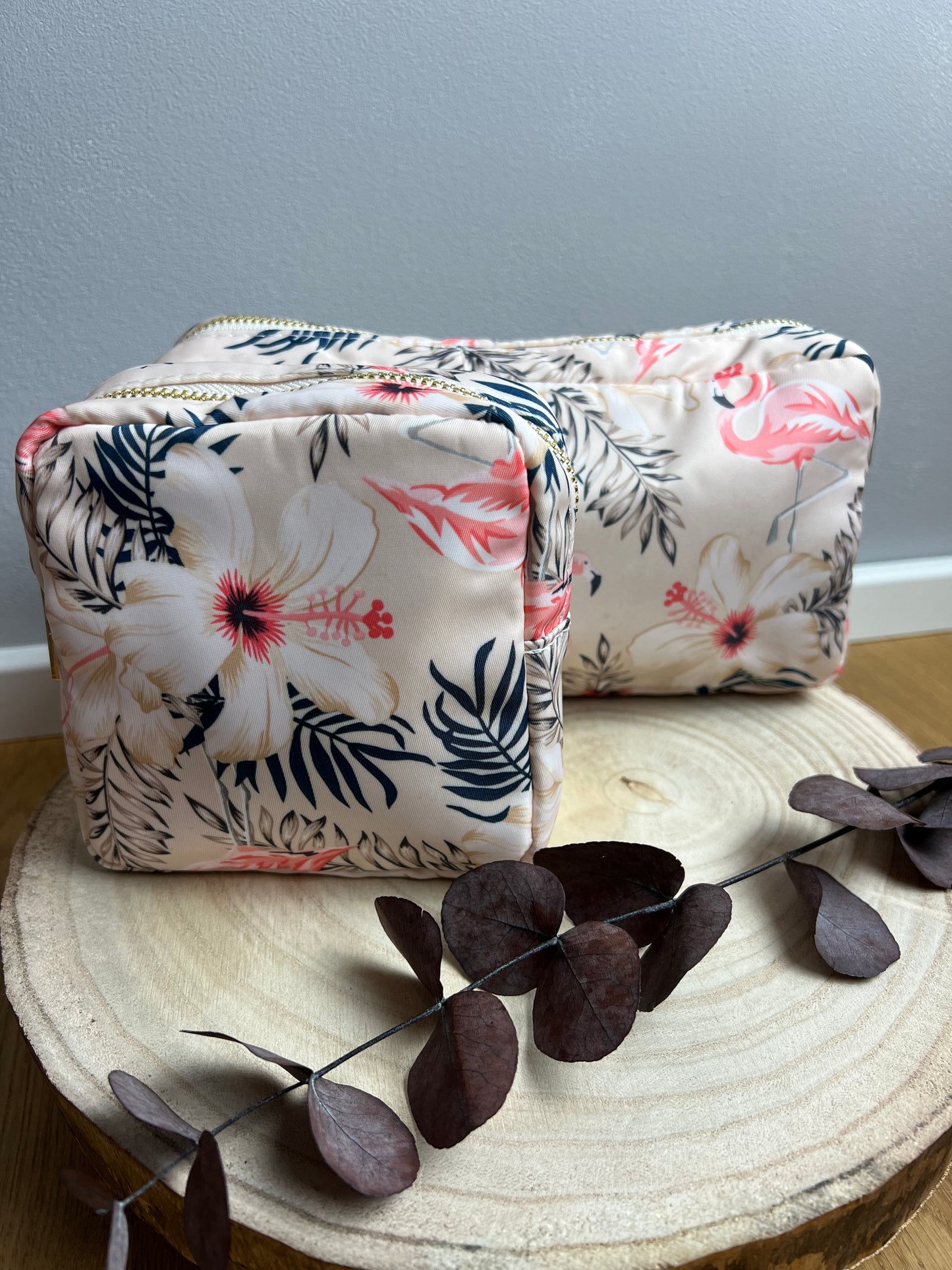 Kosmetiktaschen - Nylon - Design „Summer Cream“