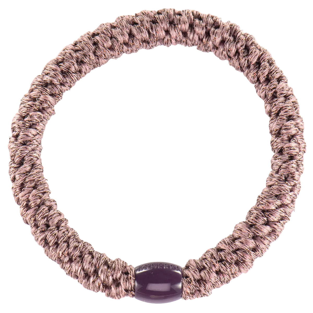 KKNEKKI Original | Haargummi | PLUM GLITTER
