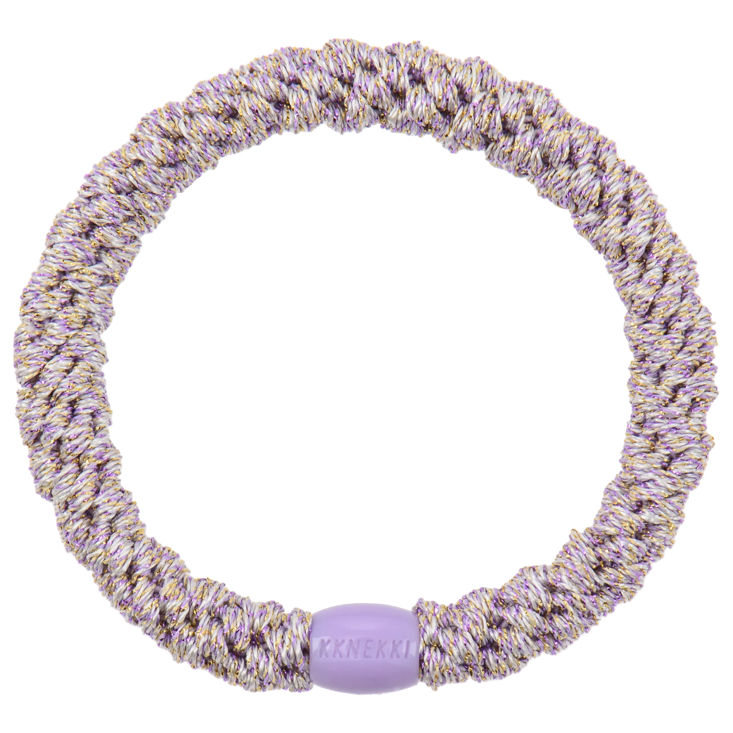 KKNEKKI Original | Haargummi | Sparkle Purple Glitter