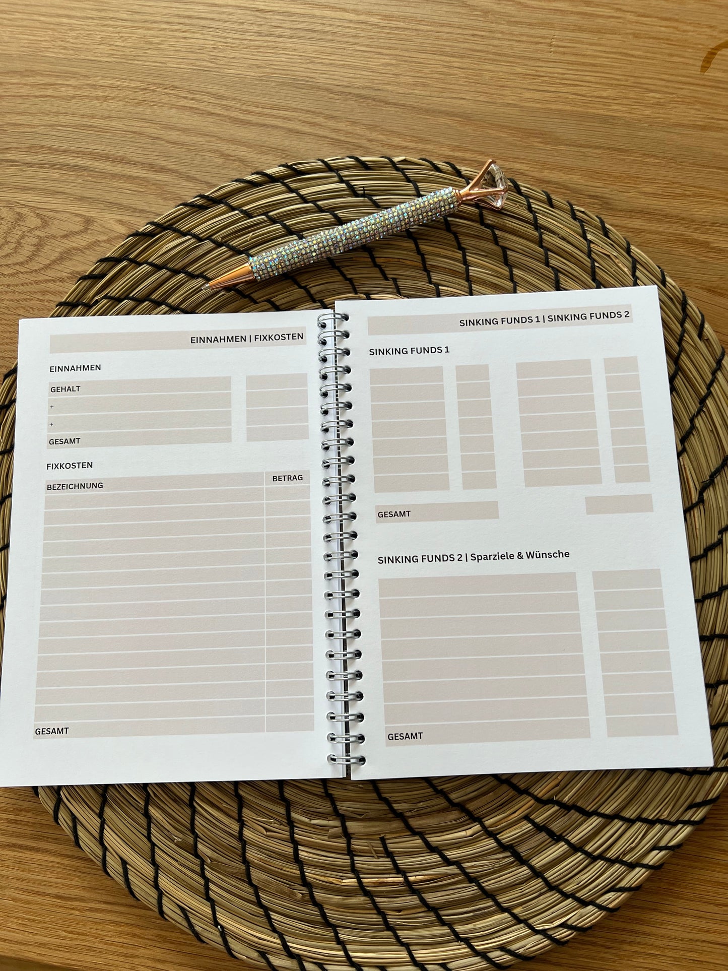 Budget Planer A5 | Ringbuch