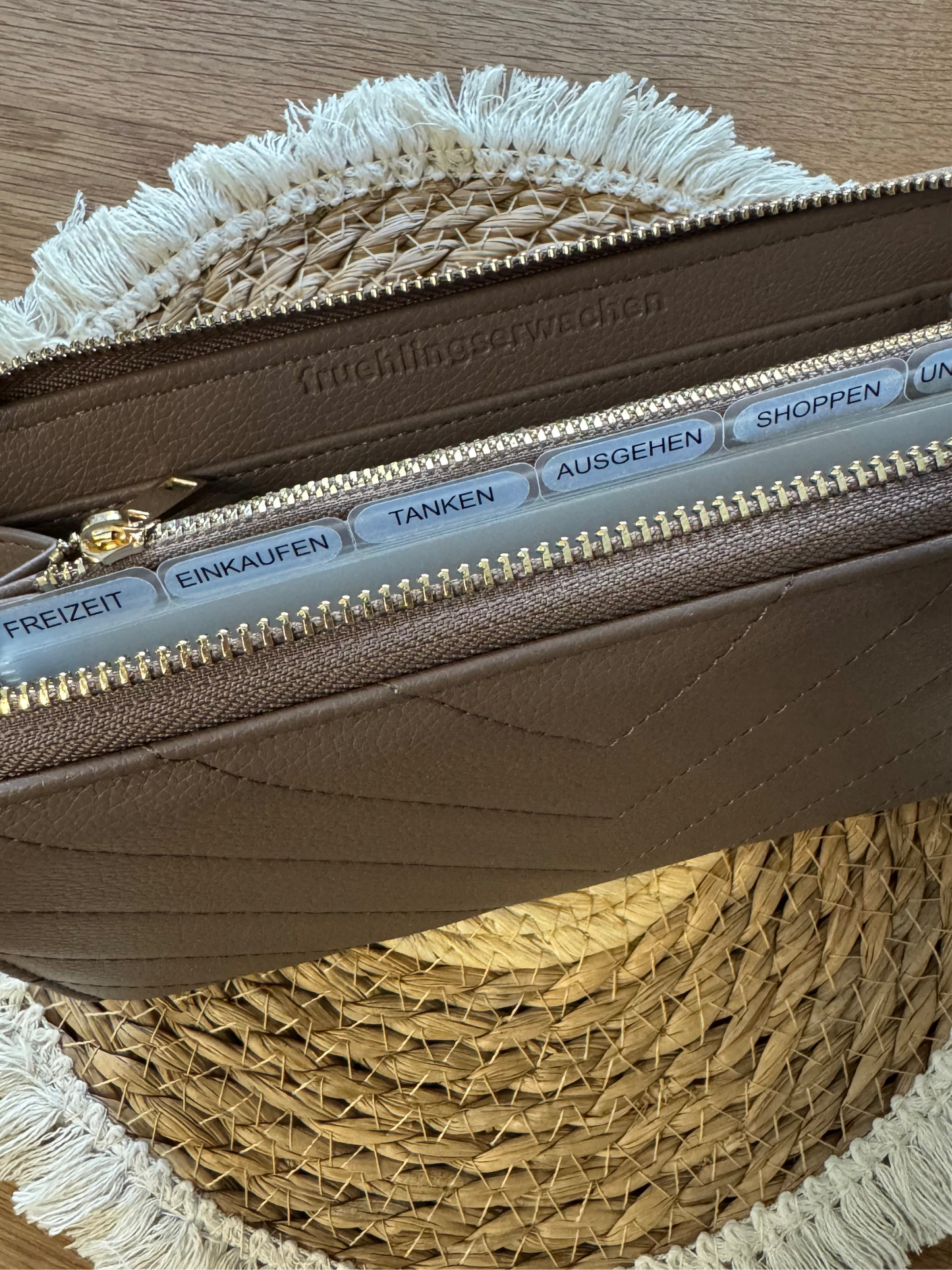 Personalisierte Hüllen mit Register für die Geldbörse | 6er Set