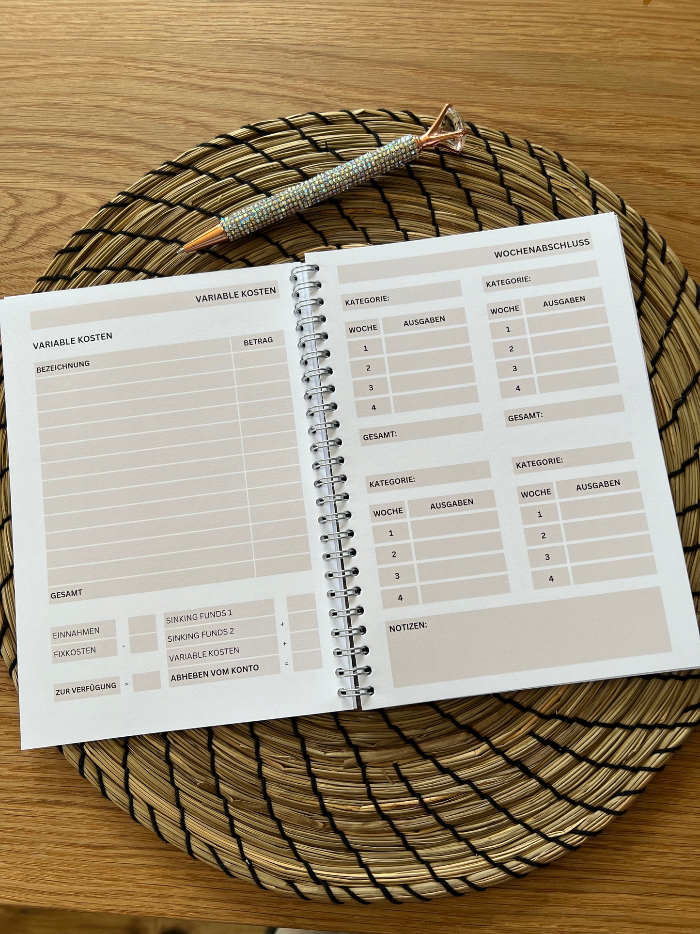 Budget Planer A5 | Ringbuch