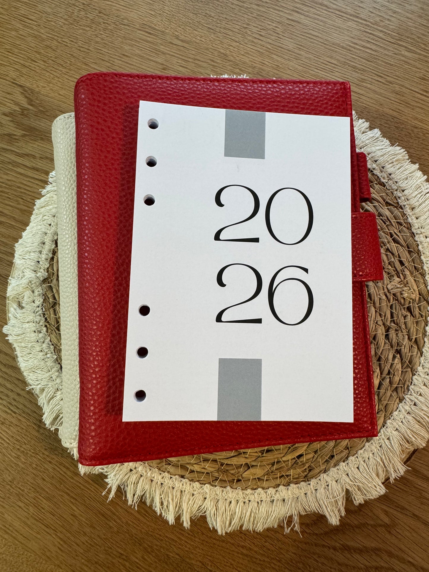 A6 Ringbuch & Kalender Einlage 2026 im Set