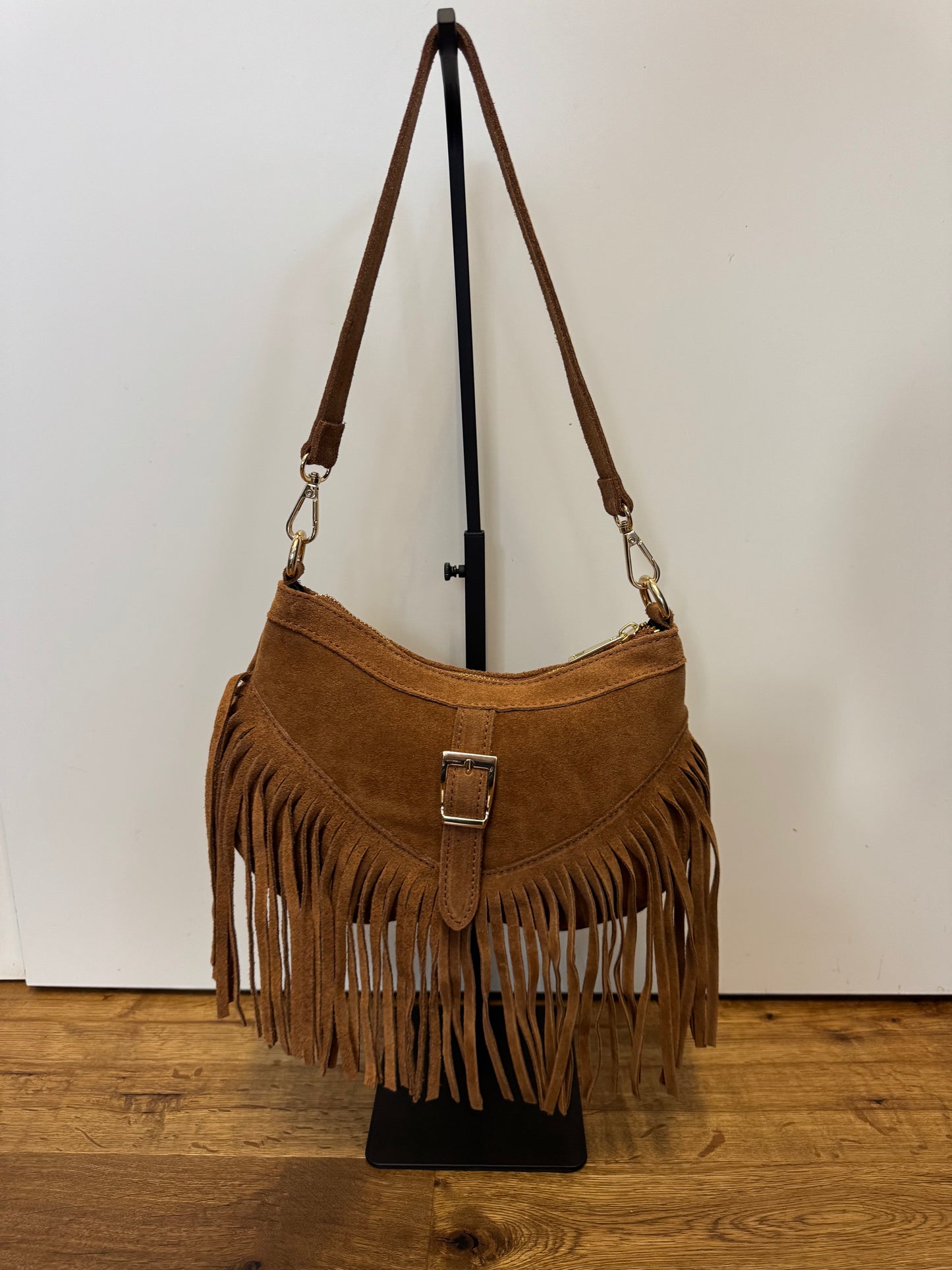 Fransen Tasche TONI | braun