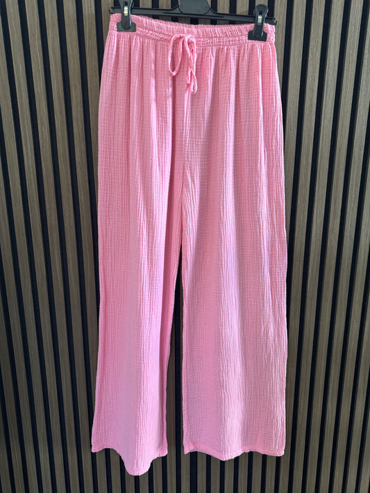 MUSSELIN HOSE | ROSA