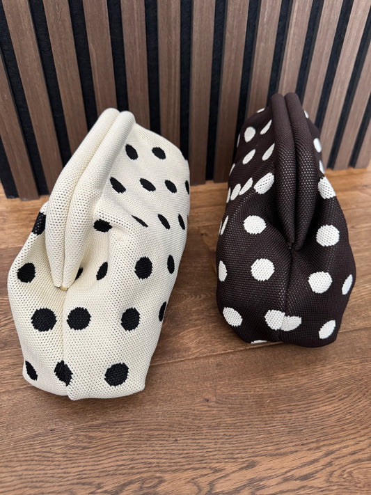 CLUTCH | POLKA DOTS