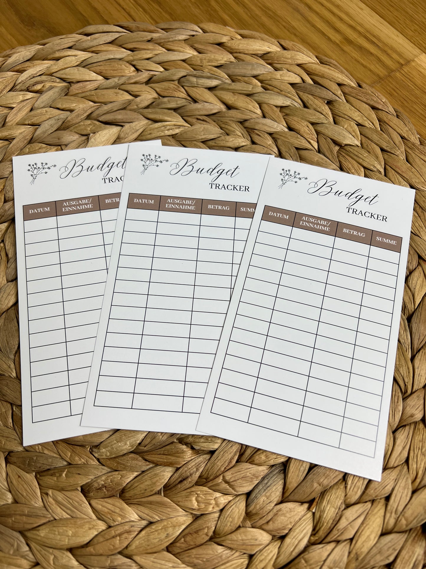 Budget Tracker | Budget Sheets | A6