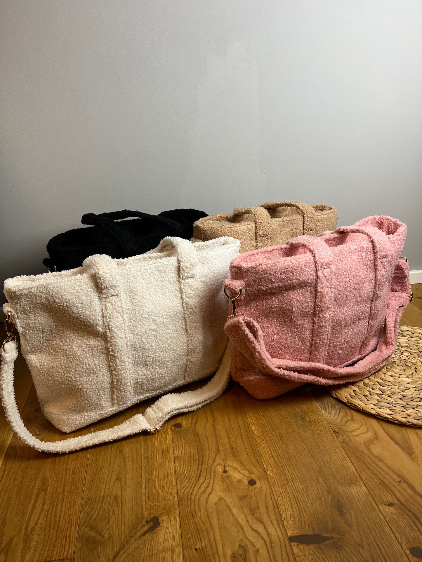 Teddy Handtasche - Totebag - verschiedene Farben