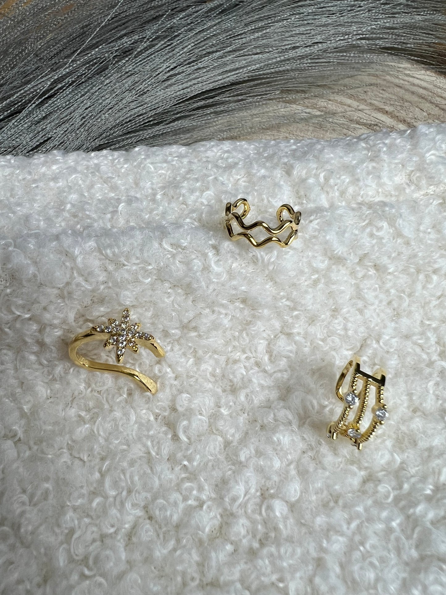 Earcuffs | Farbe gold