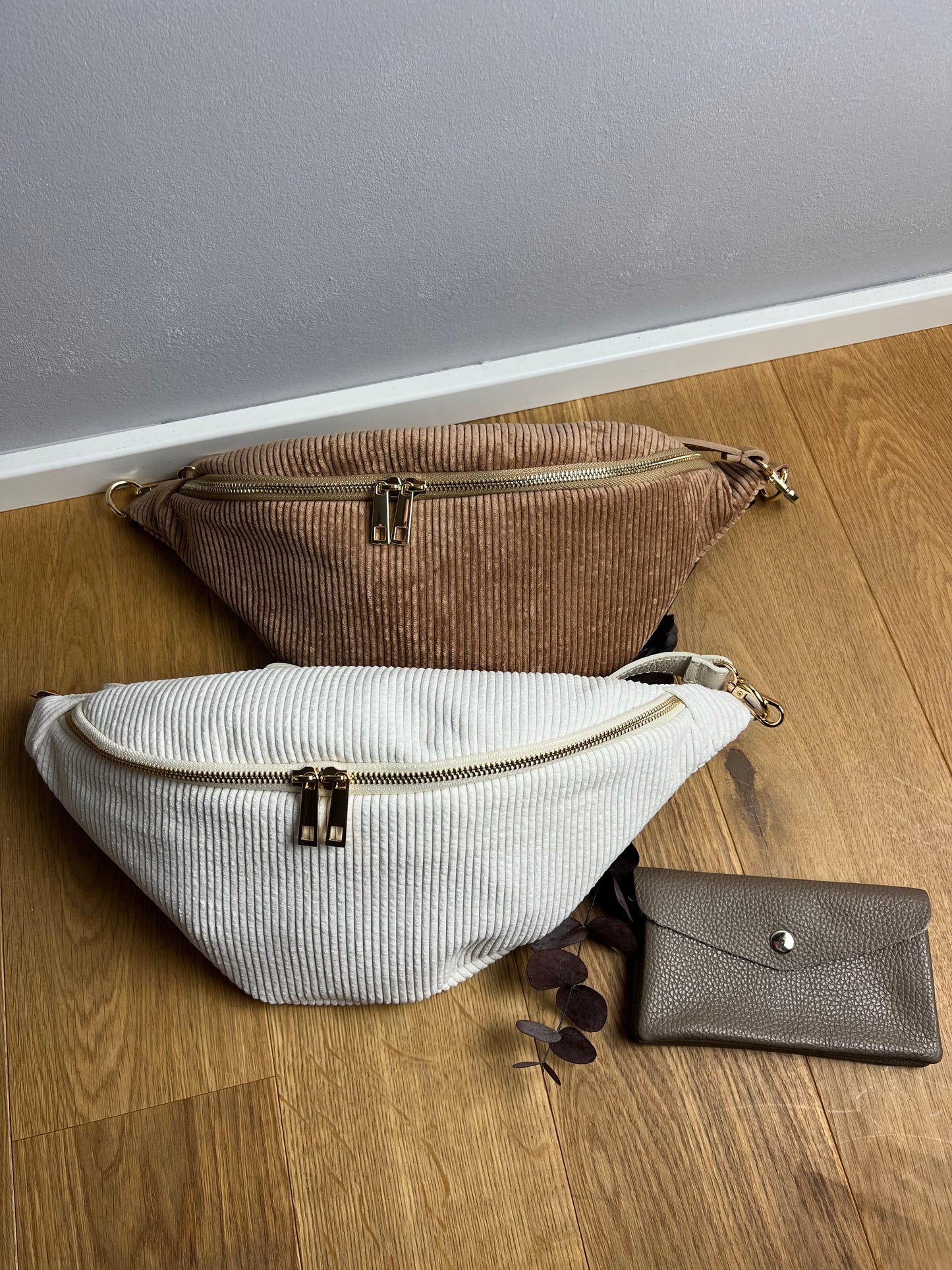 Cord Bauchtasche XL