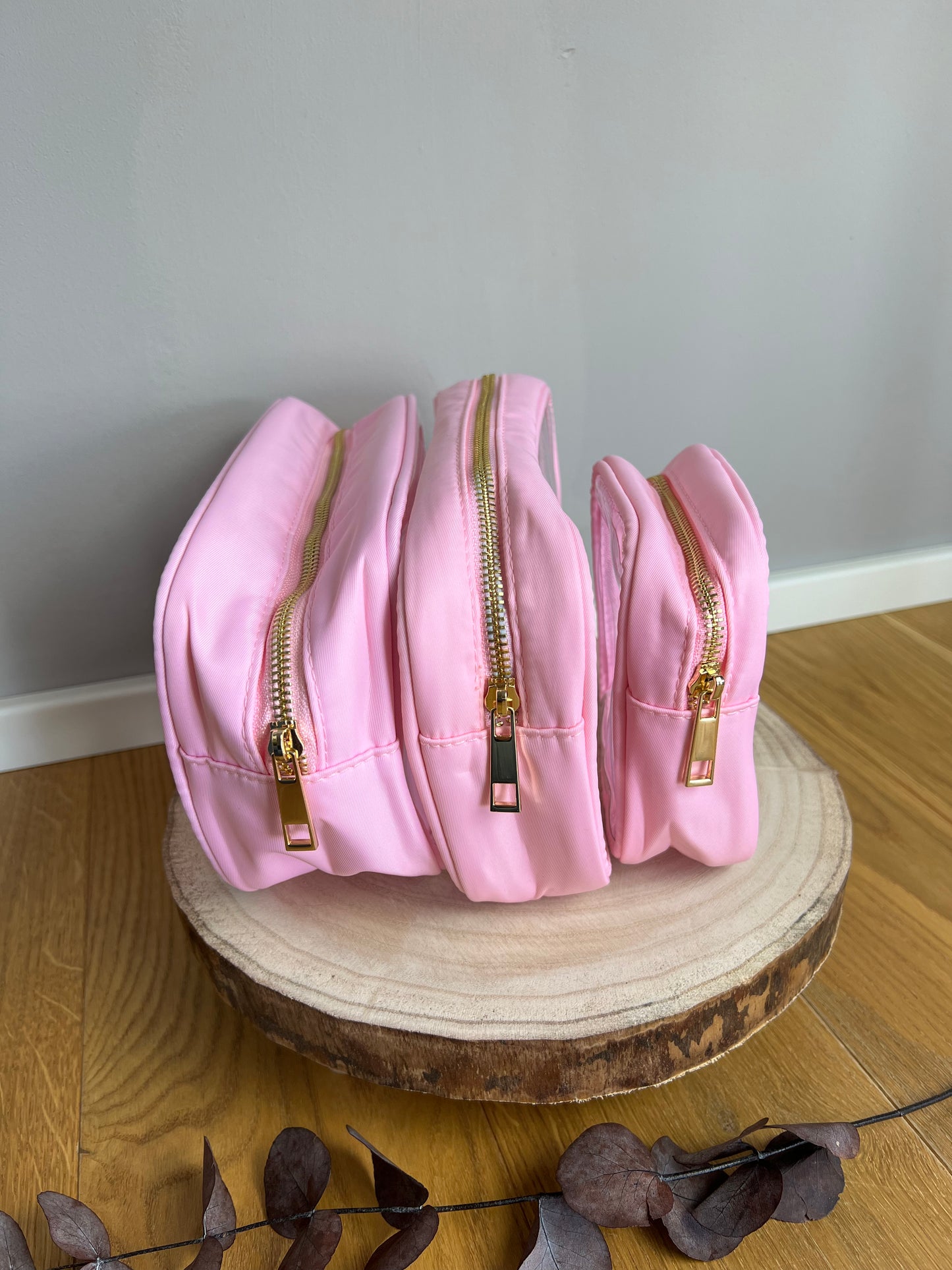 Kosmetiktasche Claire | Farbe rosa / transparent