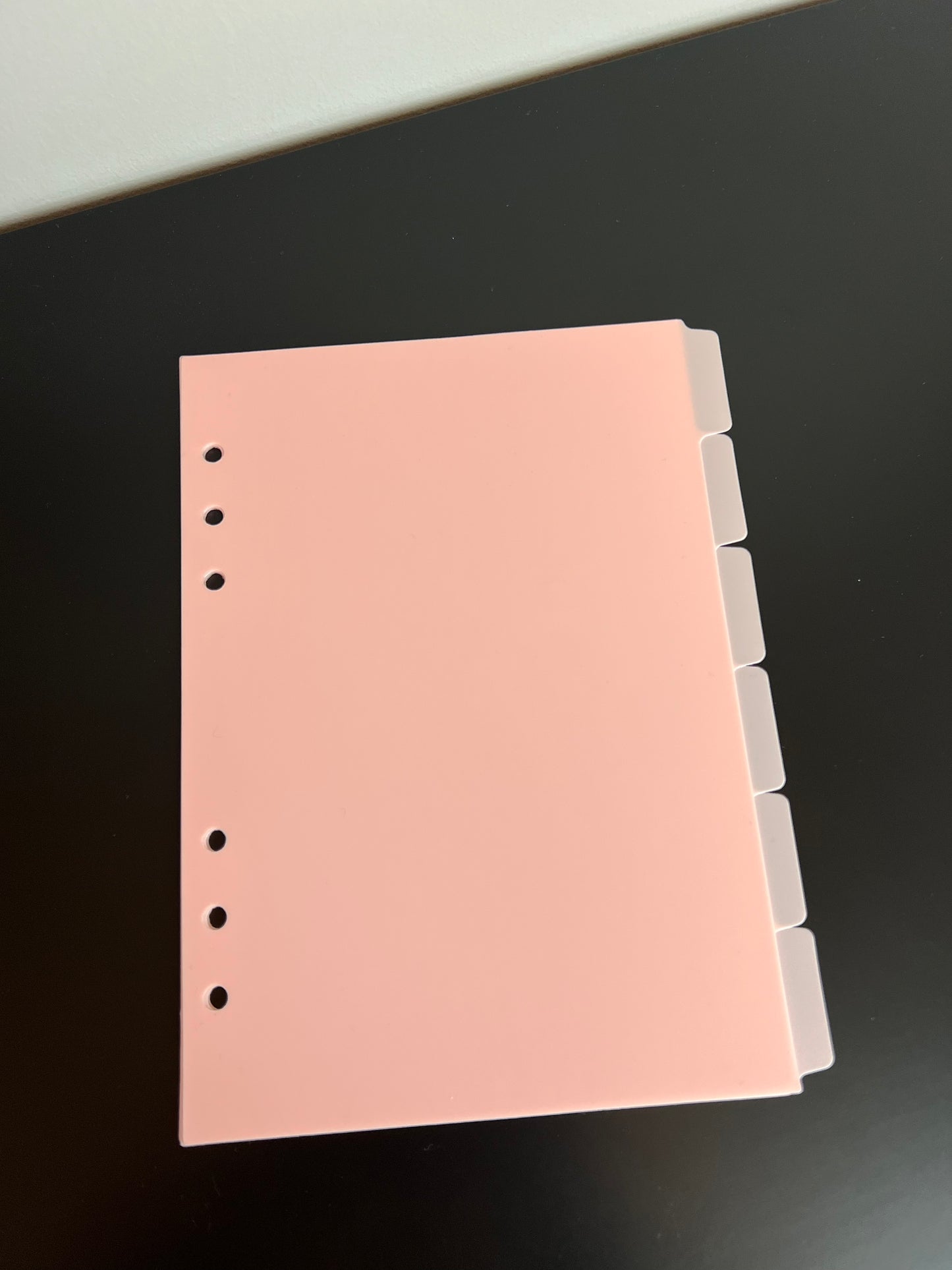 Register für Budget Binder A5 | rosé