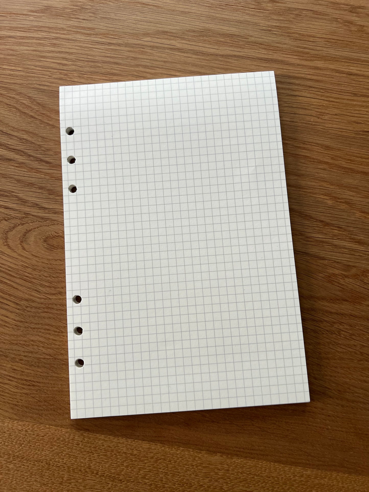 Papier-Einlagen für A5 Budget Binder | liniert | kariert | gepunktet