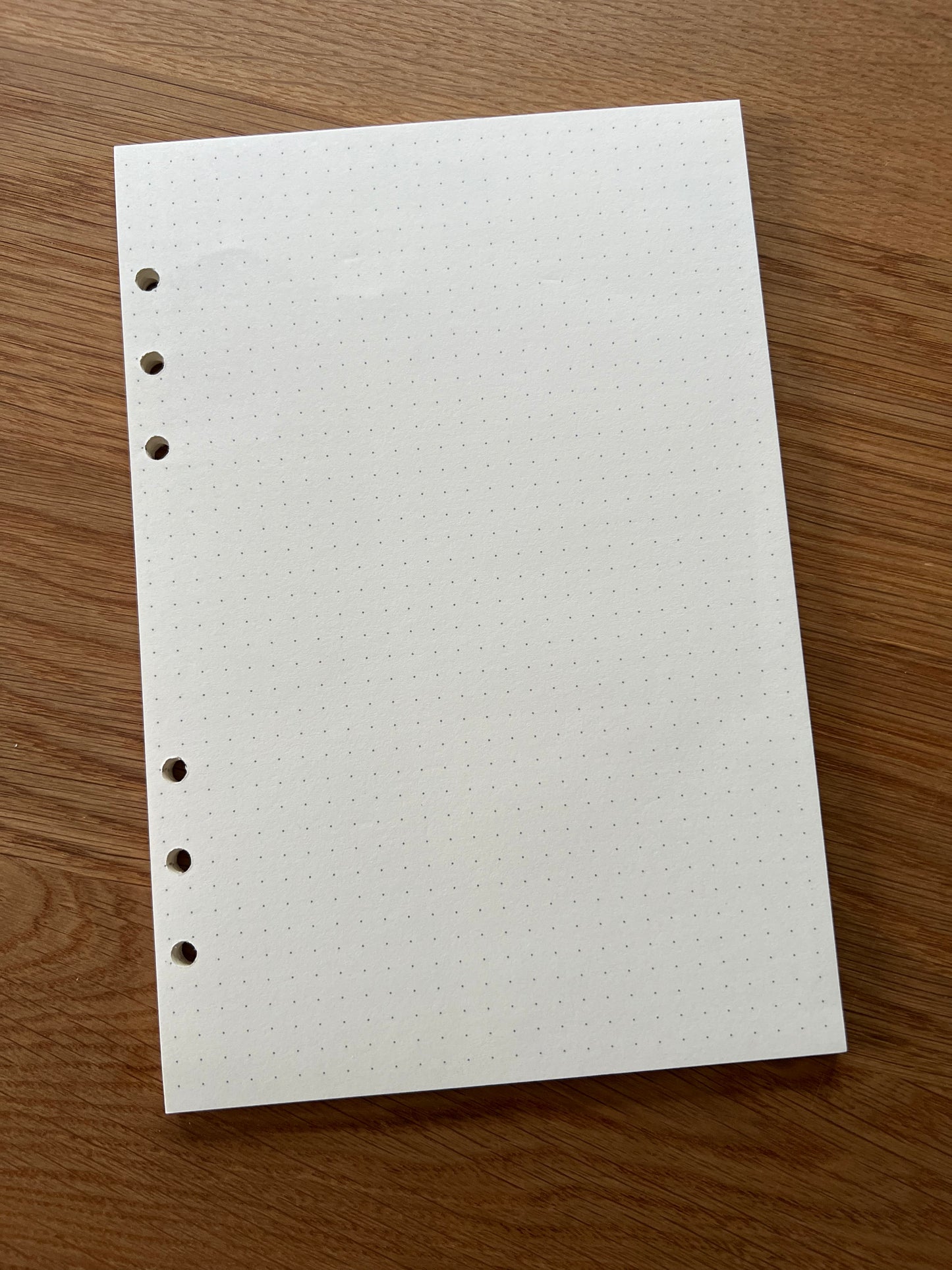 Papier-Einlagen für A5 Budget Binder | liniert | kariert | gepunktet