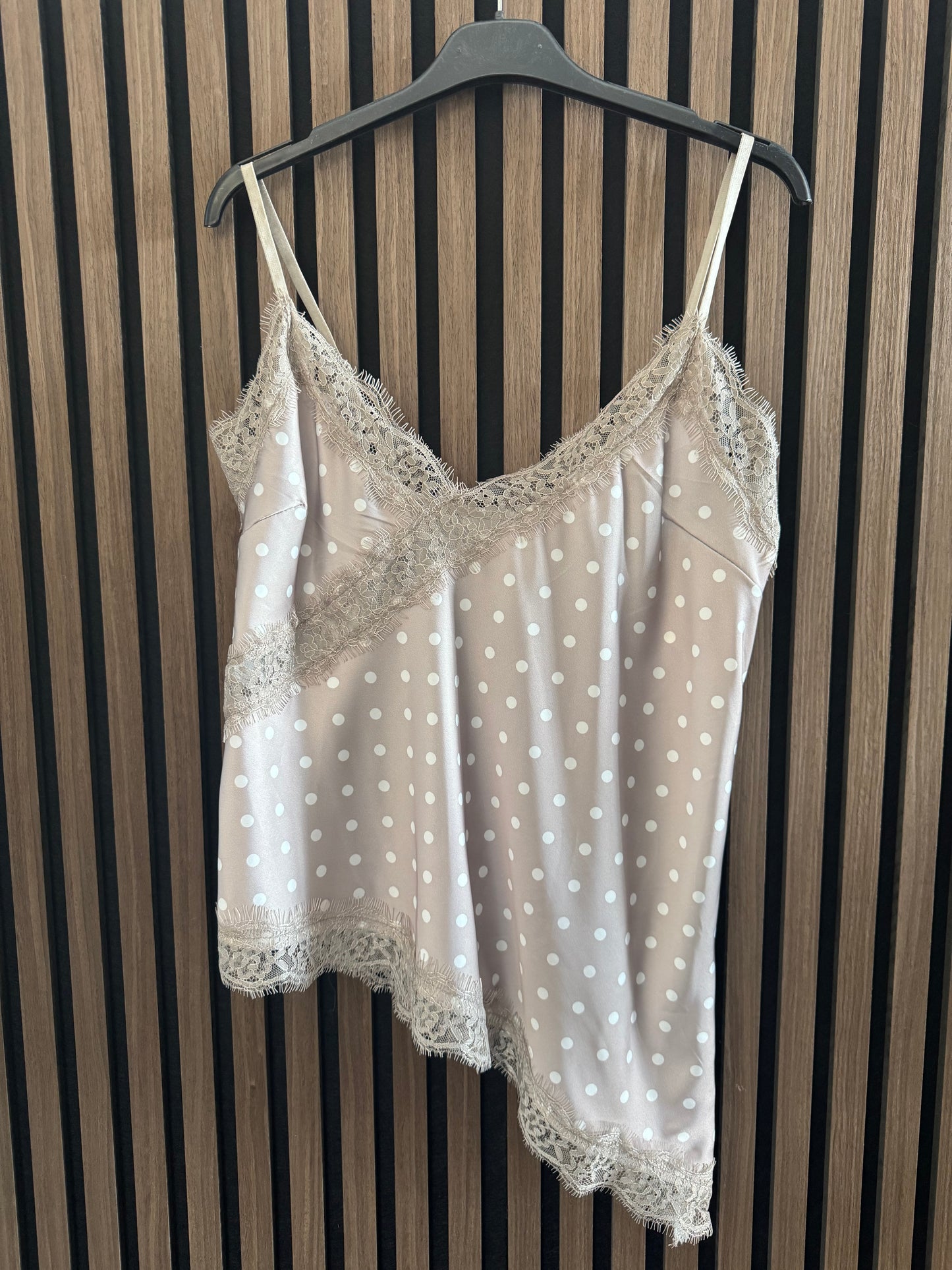 TOP POLKA DOTS | NUDE
