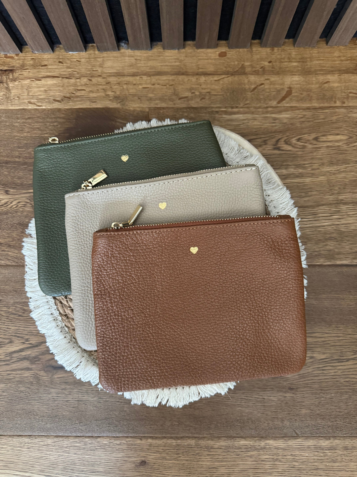 GROSSE LEDER CLUTCH "LENI"