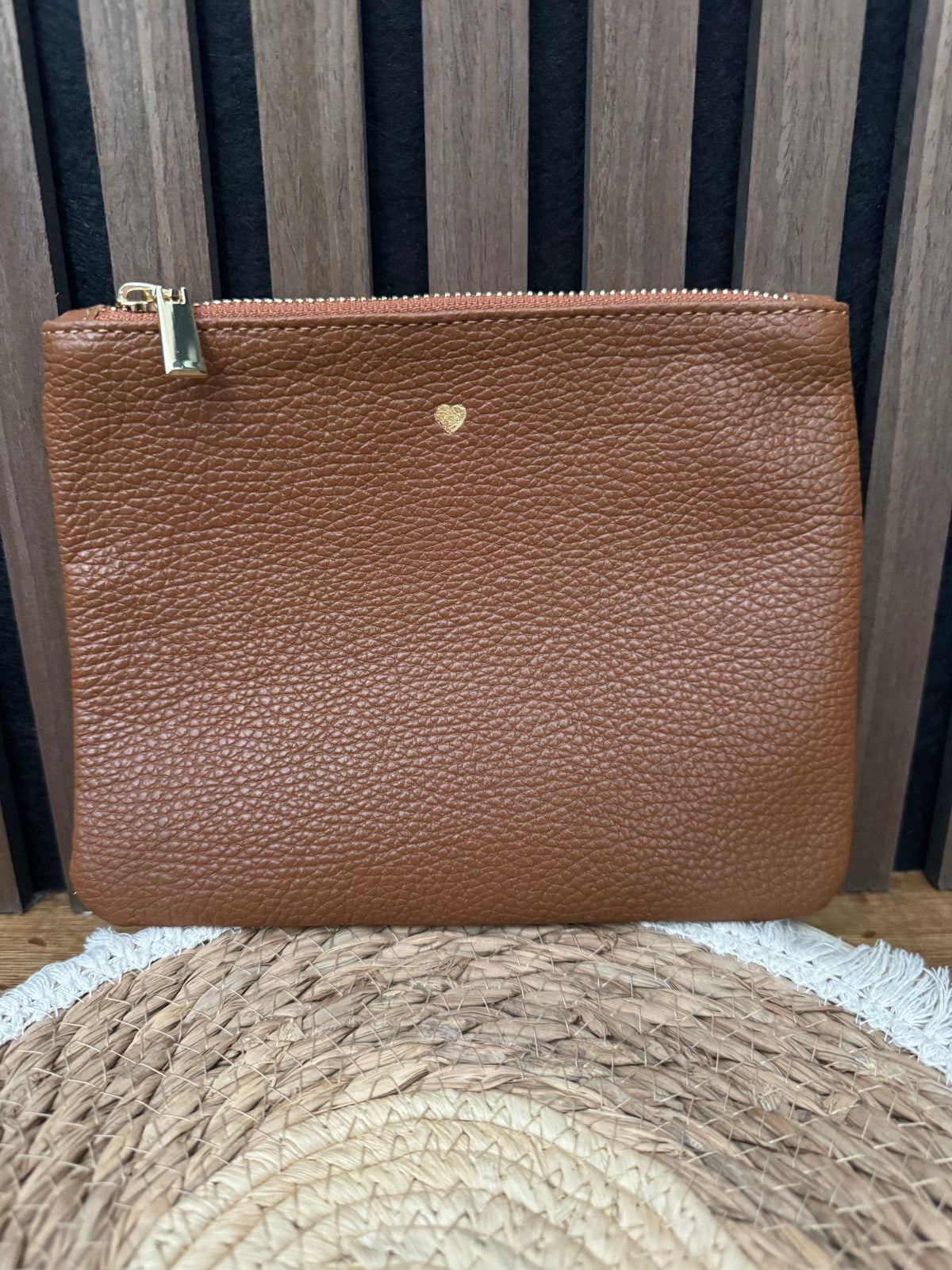 GROSSE LEDER CLUTCH "LENI"
