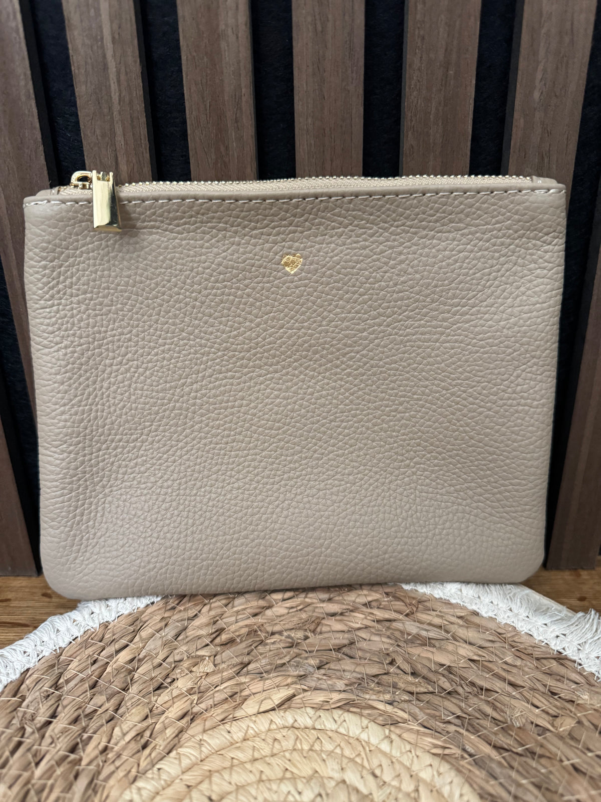 GROSSE LEDER CLUTCH "LENI"