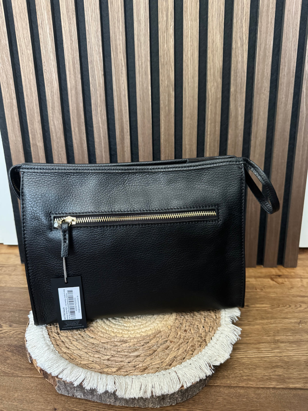 KOSMETIKTASCHE DE LUXE - LEDER