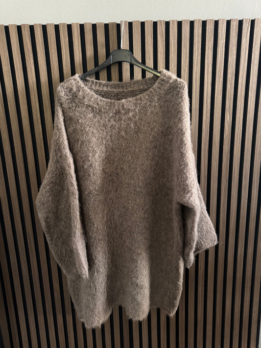 STRICKKLEID | TAUPE