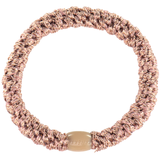 KKNEKKI Original |  Haargummi | Dusty Pink Glitter