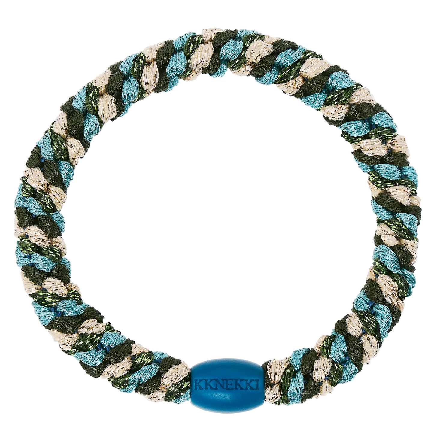 KKNEKKI Original |  Haargummi | MIX ARMY TEAL