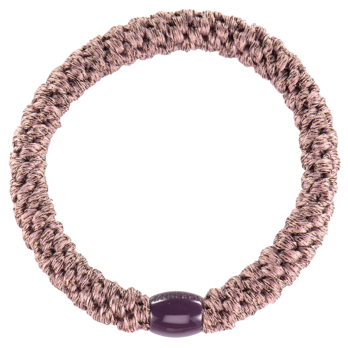 KKNEKKI Original |  Haargummi | PLUM GLITTER