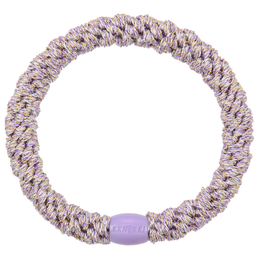 KKNEKKI Original |  Haargummi | Sparkle Purple Glitter